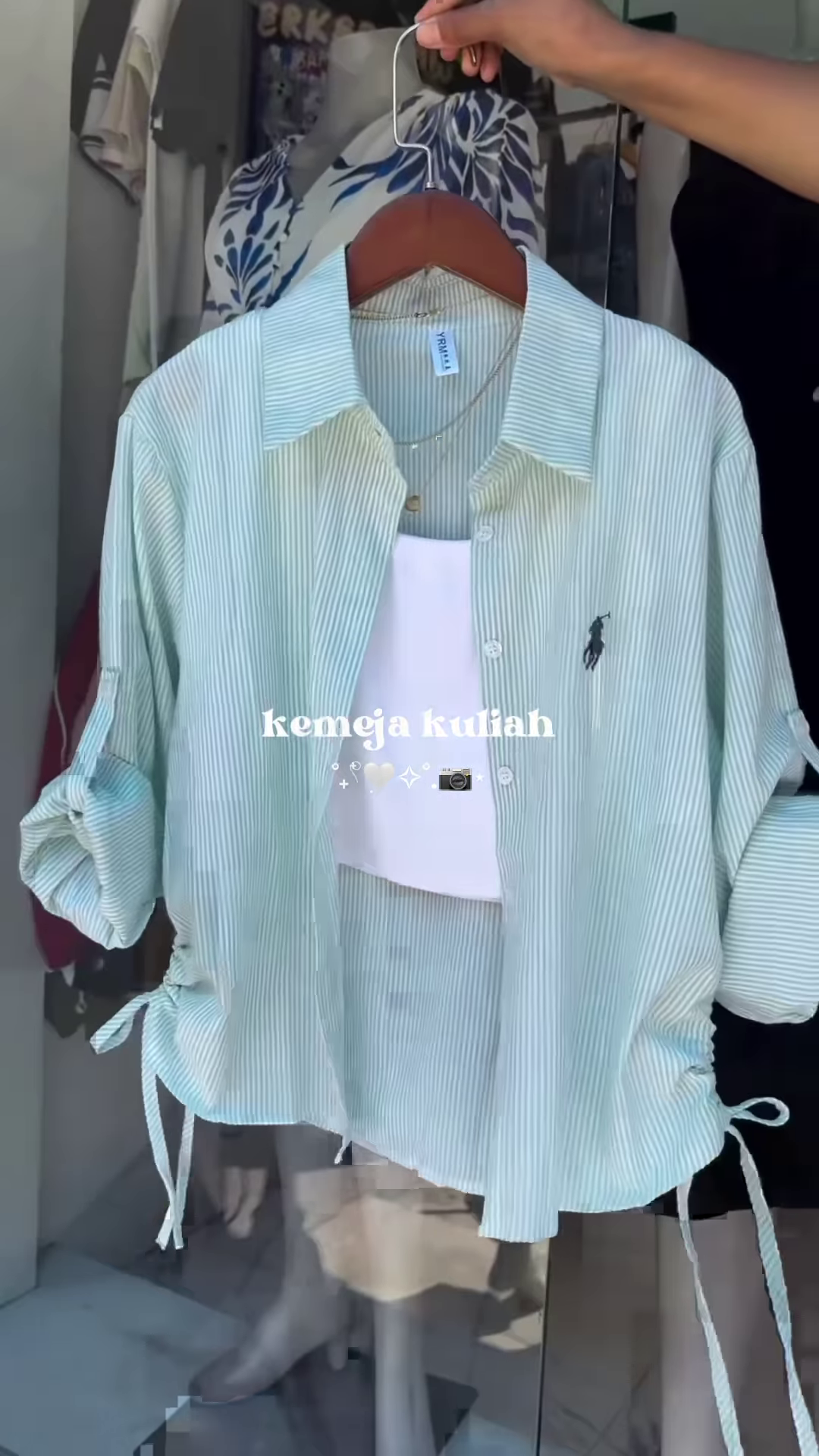 Striped Oversized Shirt – Classic & Versatile
