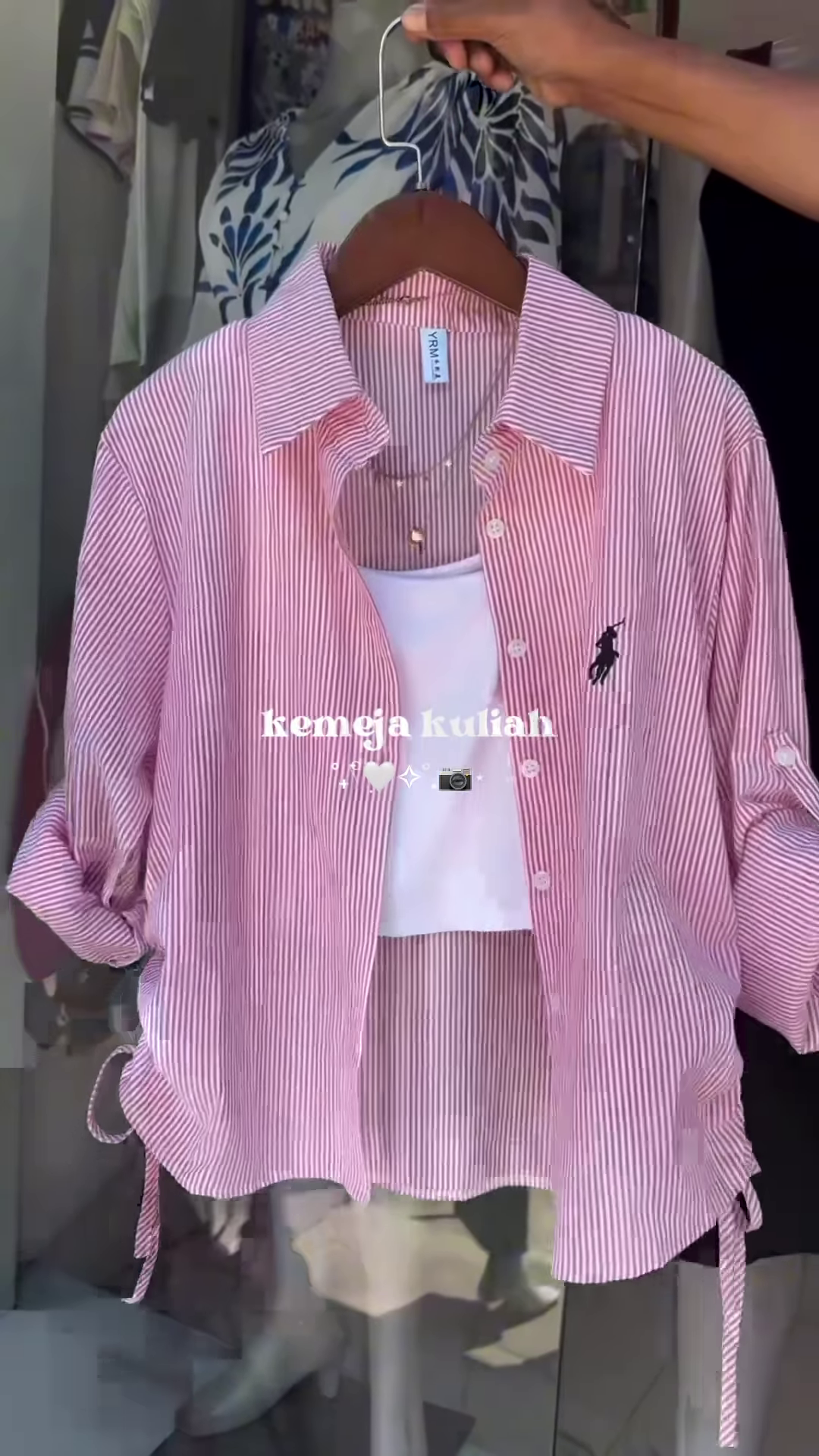 Striped Oversized Shirt – Classic & Versatile