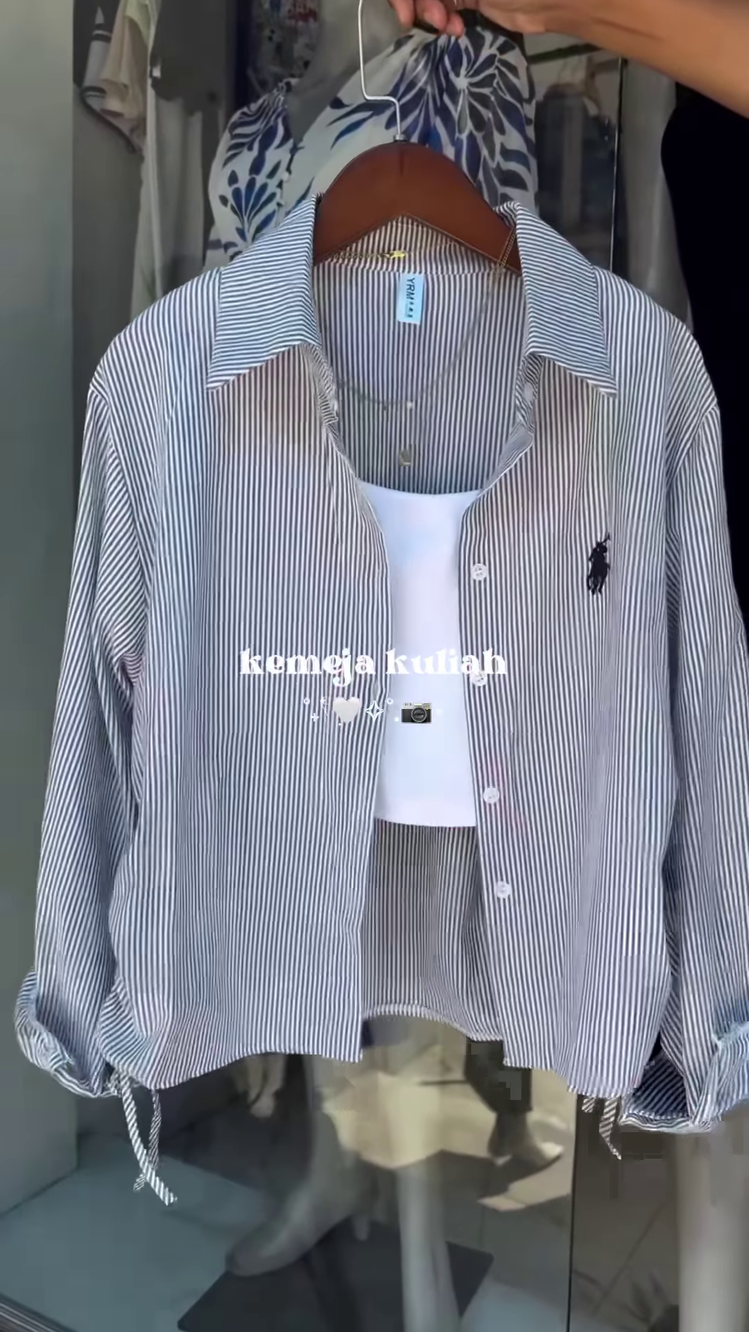 Striped Oversized Shirt – Classic & Versatile