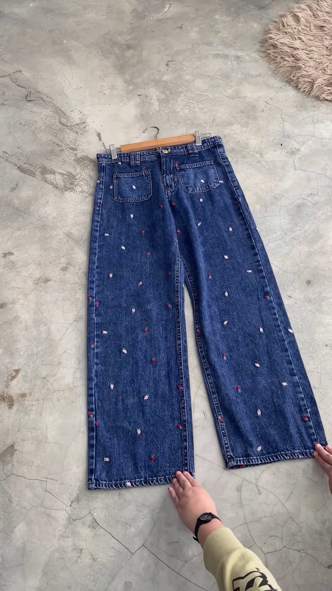 Embroidered Denim Co-ord Set – Chic & Casual