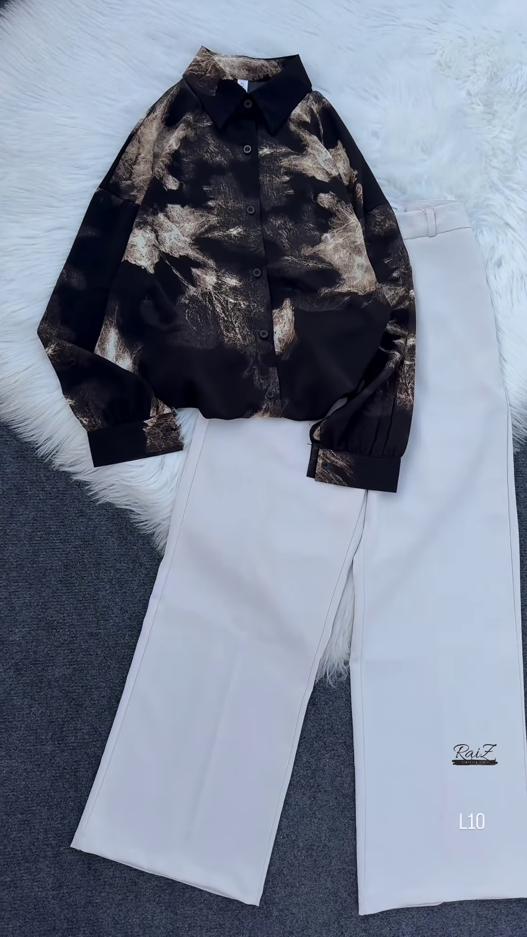 Abstract Print Shirt – A Statement Piece 🎨