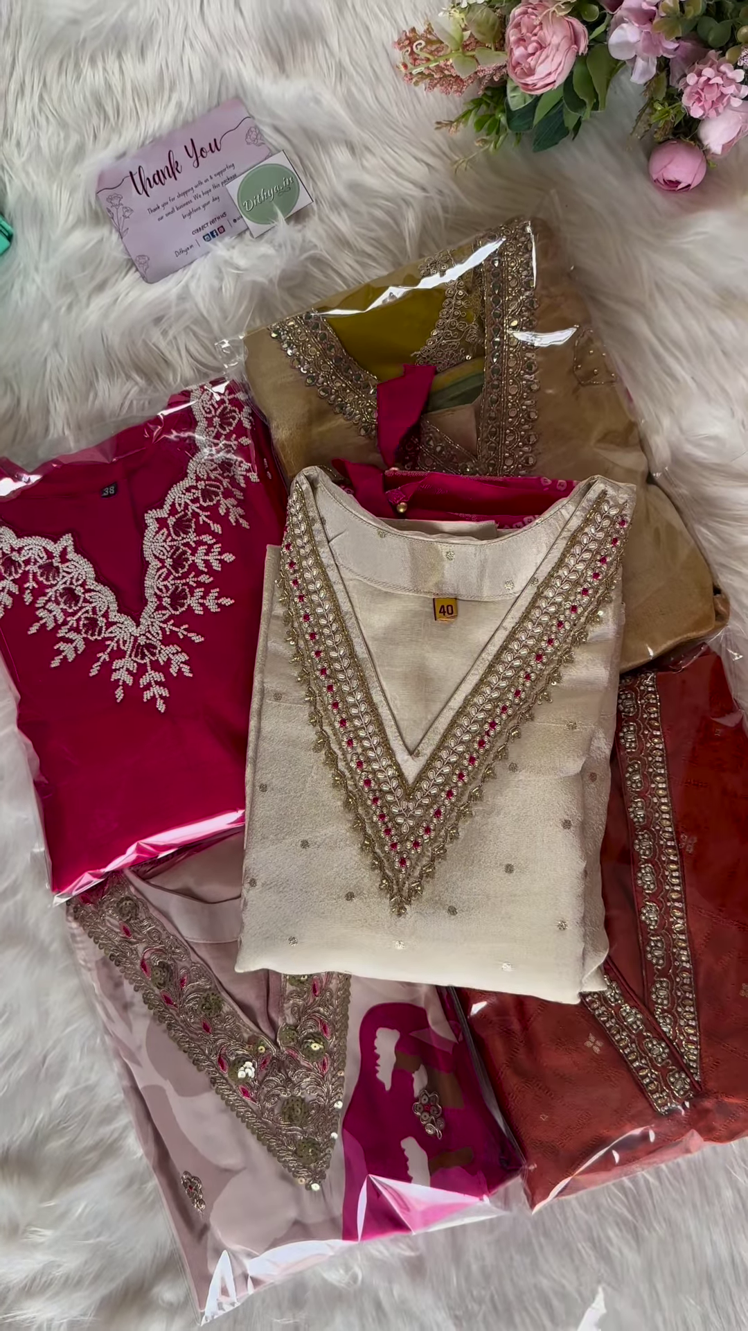 Elegant Embroidered Suit Collection – Timeless Ethnic Wear