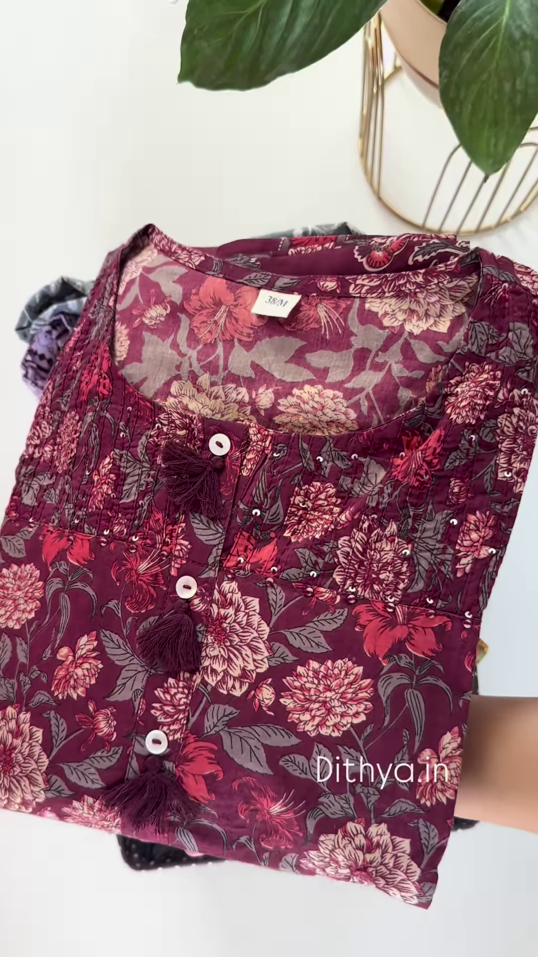 Multicolor Floral Elegance – Stylish & Comfortable Ethnic Wear
