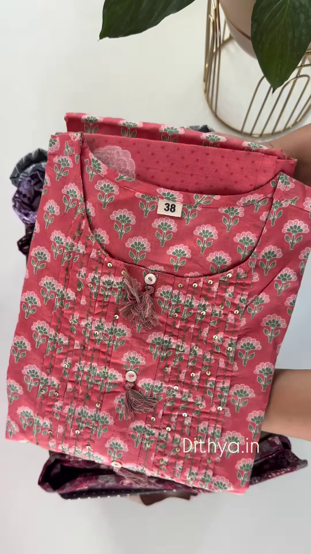 Multicolor Floral Elegance – Stylish & Comfortable Ethnic Wear