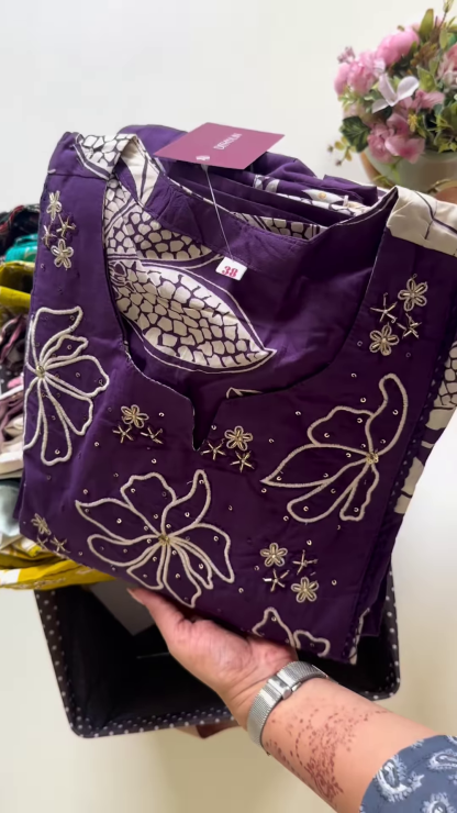 Multicolor Floral Fusion – Vibrant Ethnic Elegance