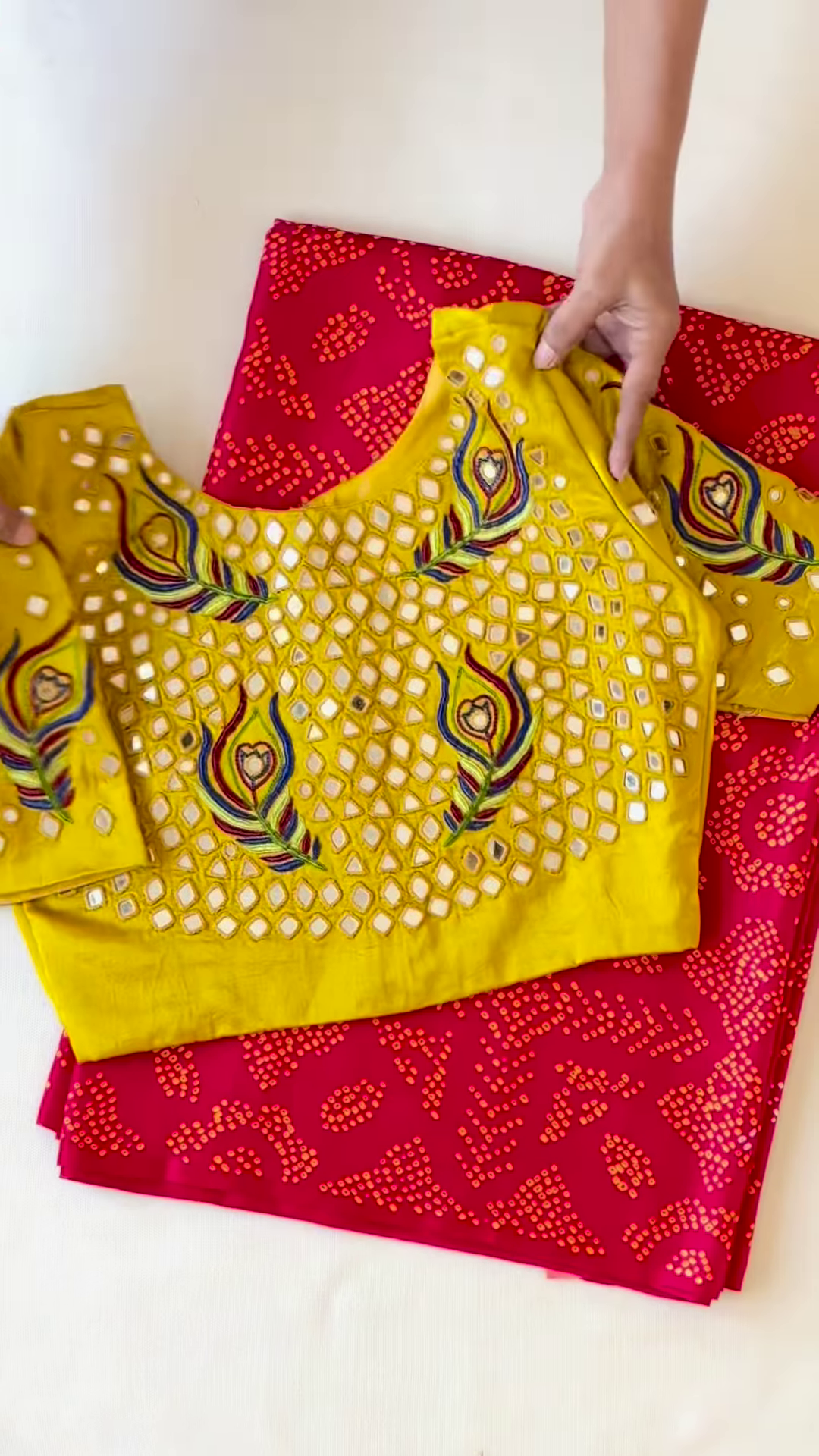 Ethnic Chic – Mirror Work & Shell Embellishments