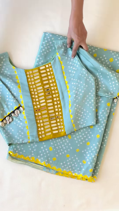 Ethnic Chic – Mirror Work & Shell Embellishments
