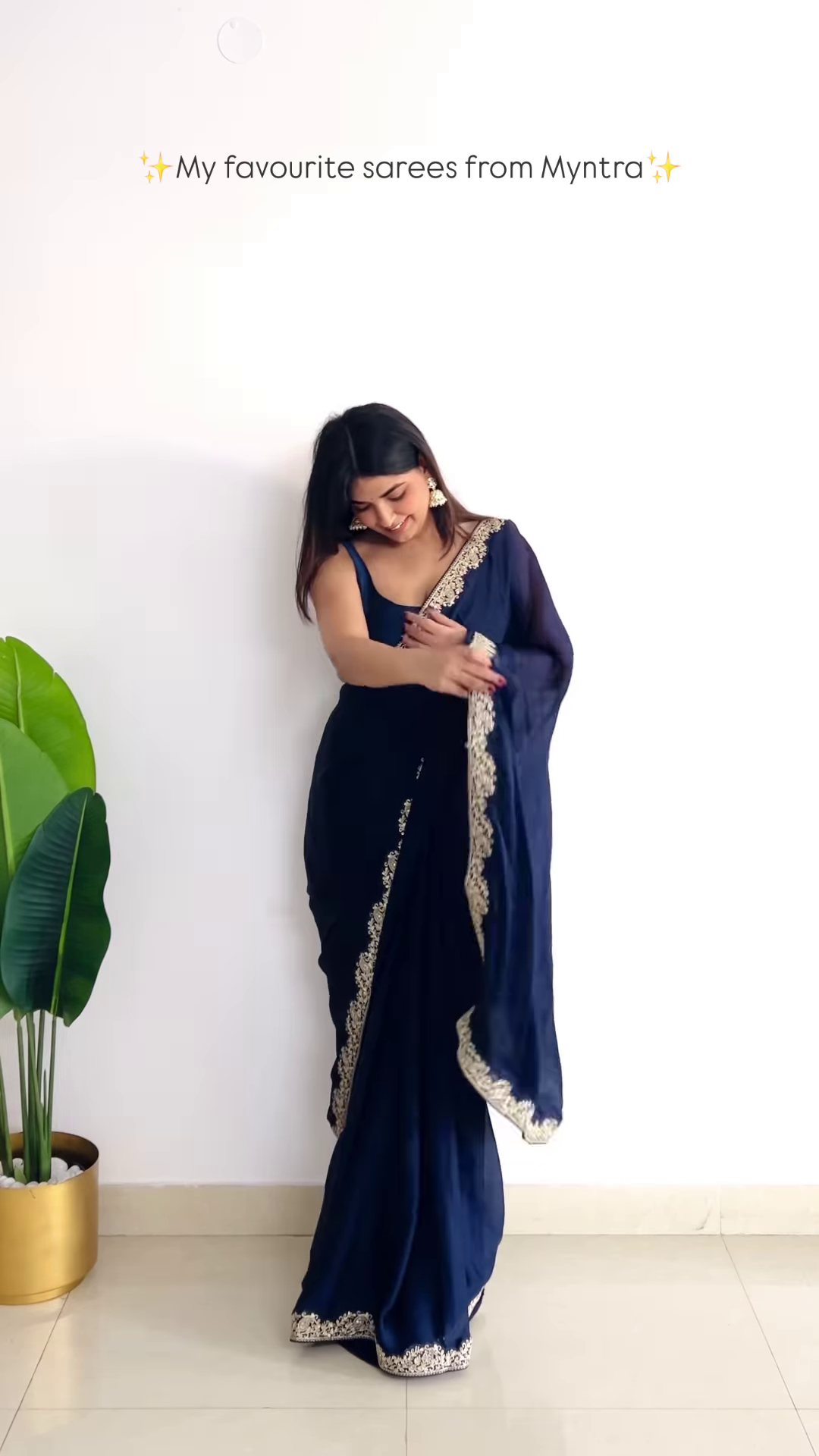 💙✨ Elegance in Every Drape – My Favorite Saree Picks ✨💙