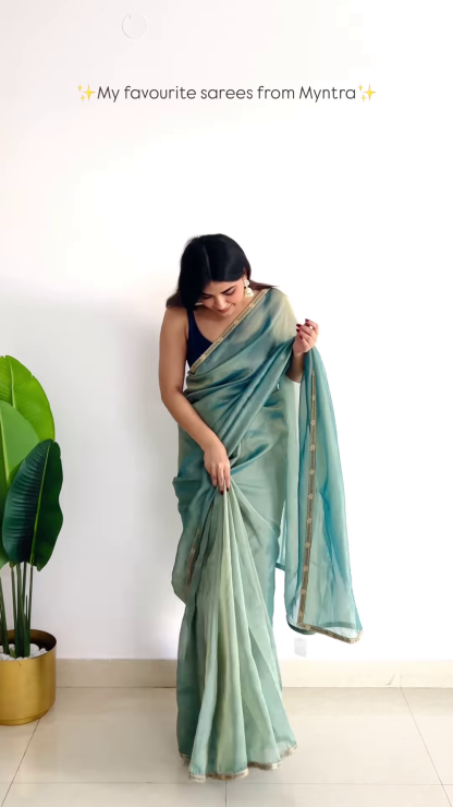 💙✨ Elegance in Every Drape – My Favorite Saree Picks ✨💙
