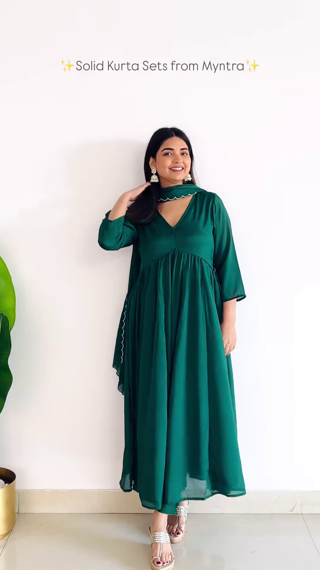 💚✨ Timeless Elegance in Solid Kurta Sets ✨💚
