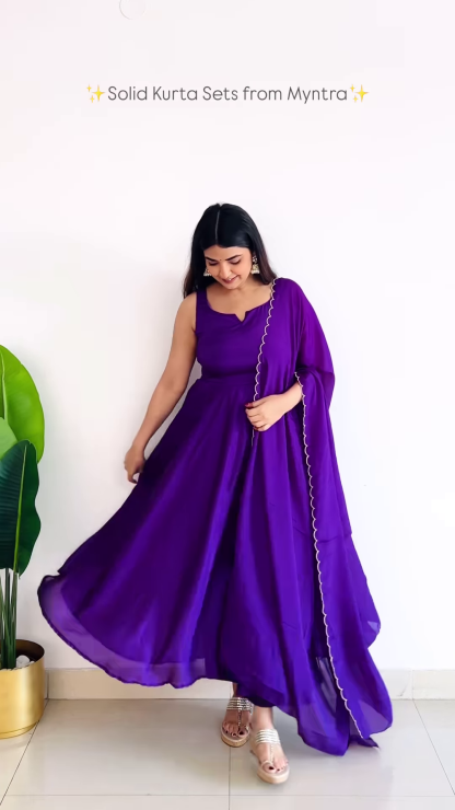💚✨ Timeless Elegance in Solid Kurta Sets ✨💚