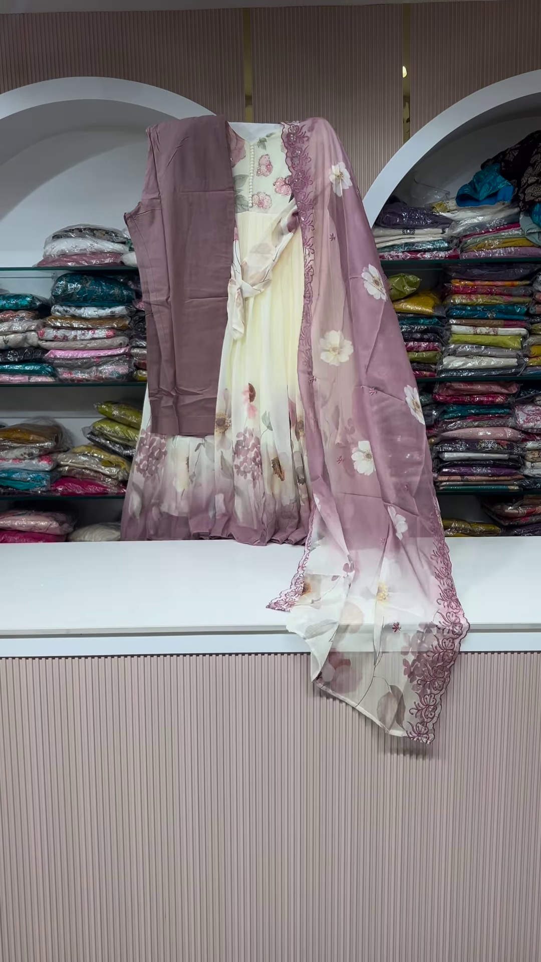🌸 Enchanting Floral Elegance – A Multicolor Ethereal Ensemble 🌸