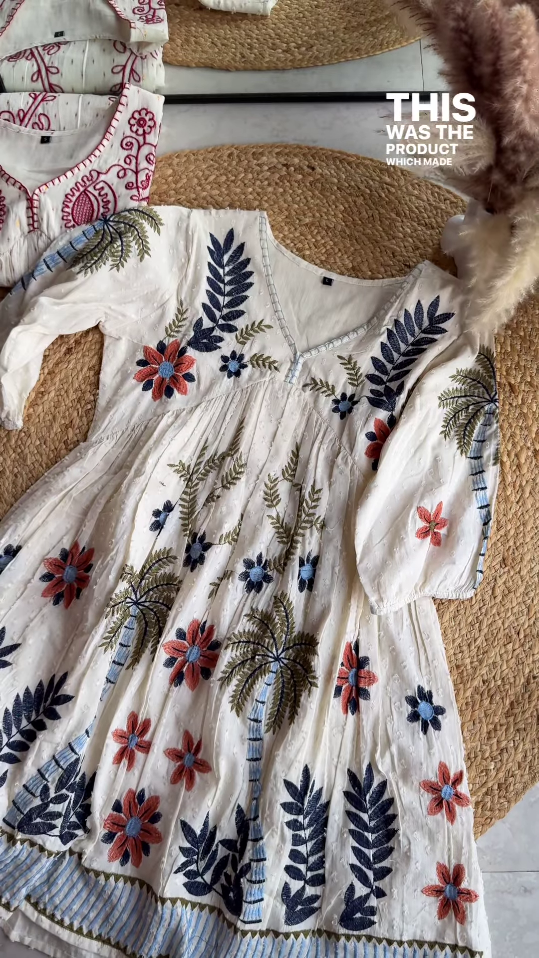 ✨ Boho Chic Embroidered Cotton Dresses – Timeless Elegance ✨