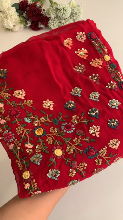 Lace & Elegance: Black, White & Red Cotton Kurti Designs with Lace Accents