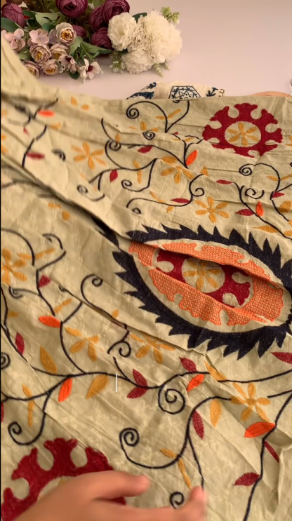 Adorned in Elegance: Cotton Kurtis with Lace Details