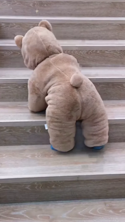 Adorable Baby Bear Onesie: Cozy Fleece Winter Outfit for Babies