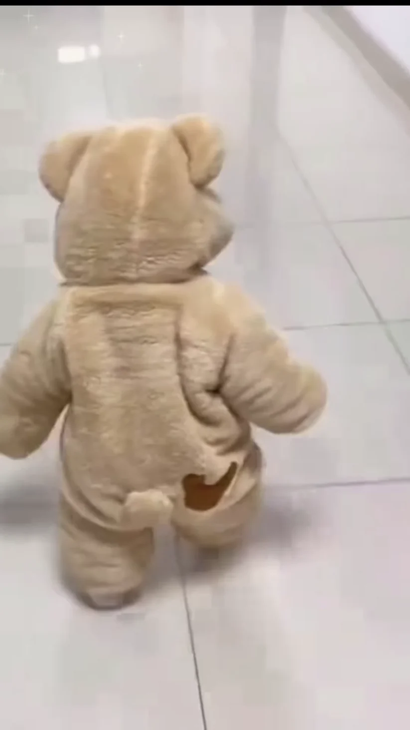Adorable Baby Bear Onesie: Cozy Fleece Winter Outfit for Babies