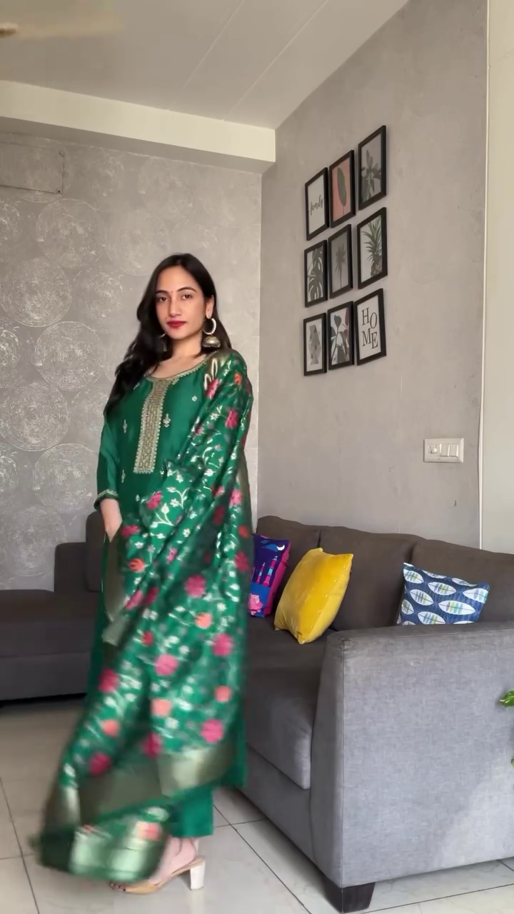 Festive Printed Cotton Kurtis in Pink, White, Blue, Green, and Black