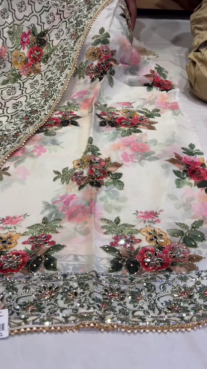 Designer Party Wear Ready-to-Wear Saree – Effortless Elegance for Every Occasion