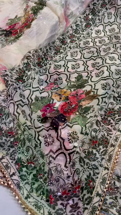 Designer Party Wear Ready-to-Wear Saree – Effortless Elegance for Every Occasion