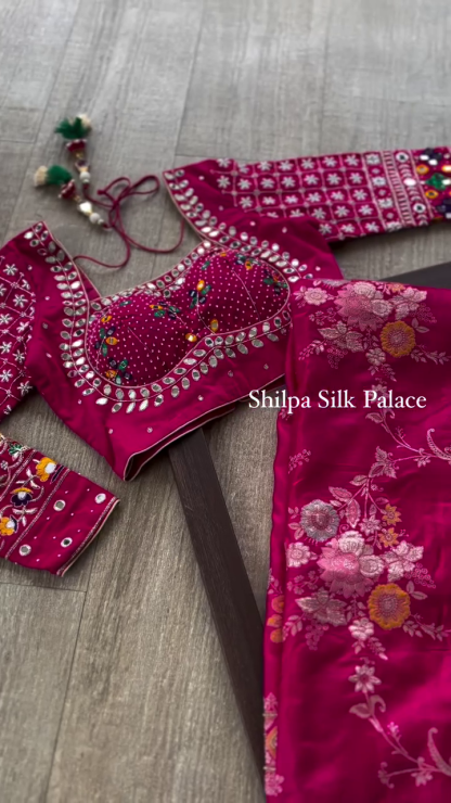 Pure Gajji Silk Lehenga with Pure Gajji Silk Dupatta and Exquisite Gotapatti Work – A Heritage of Elegance