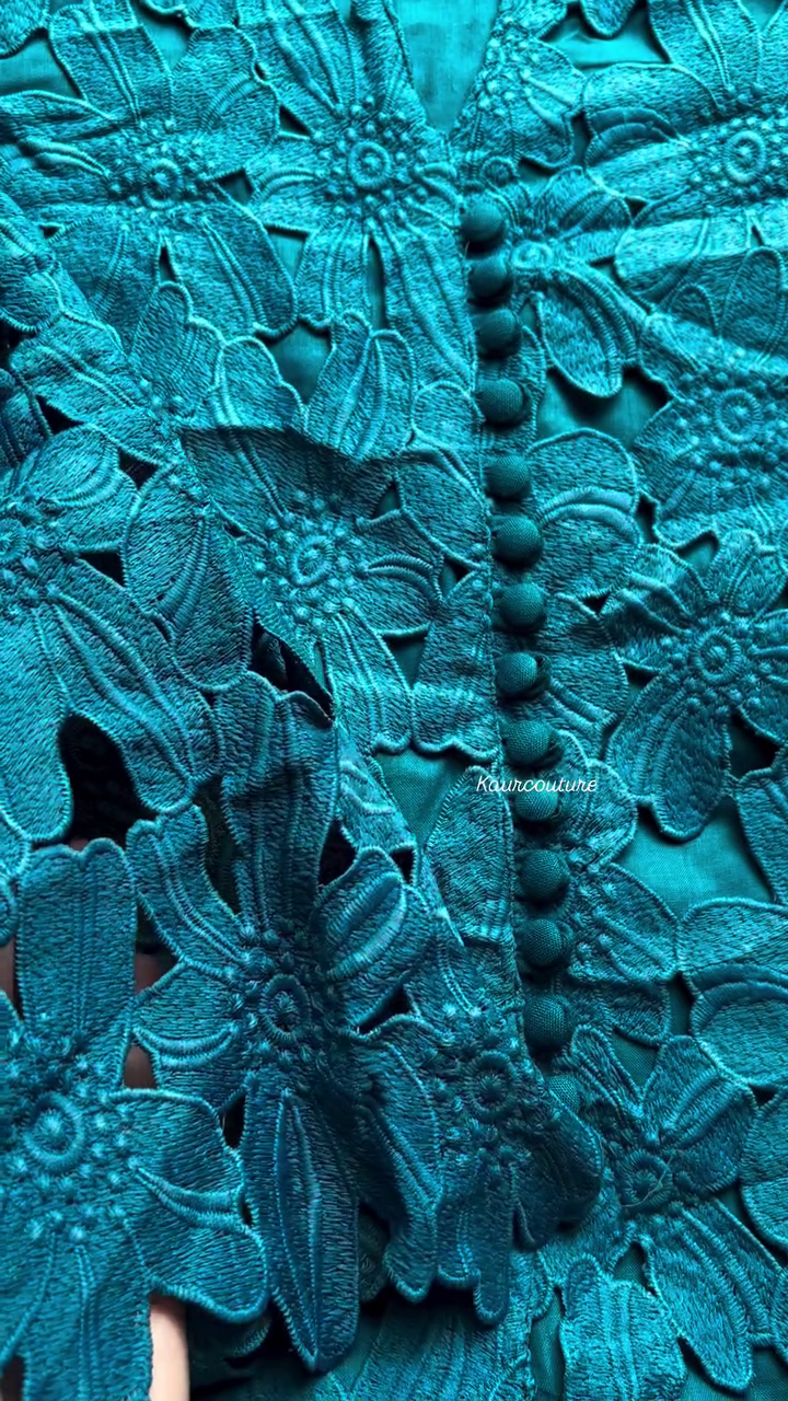 Chic Multi-Color Lace Top – A Fusion of Elegance and Vibrancy