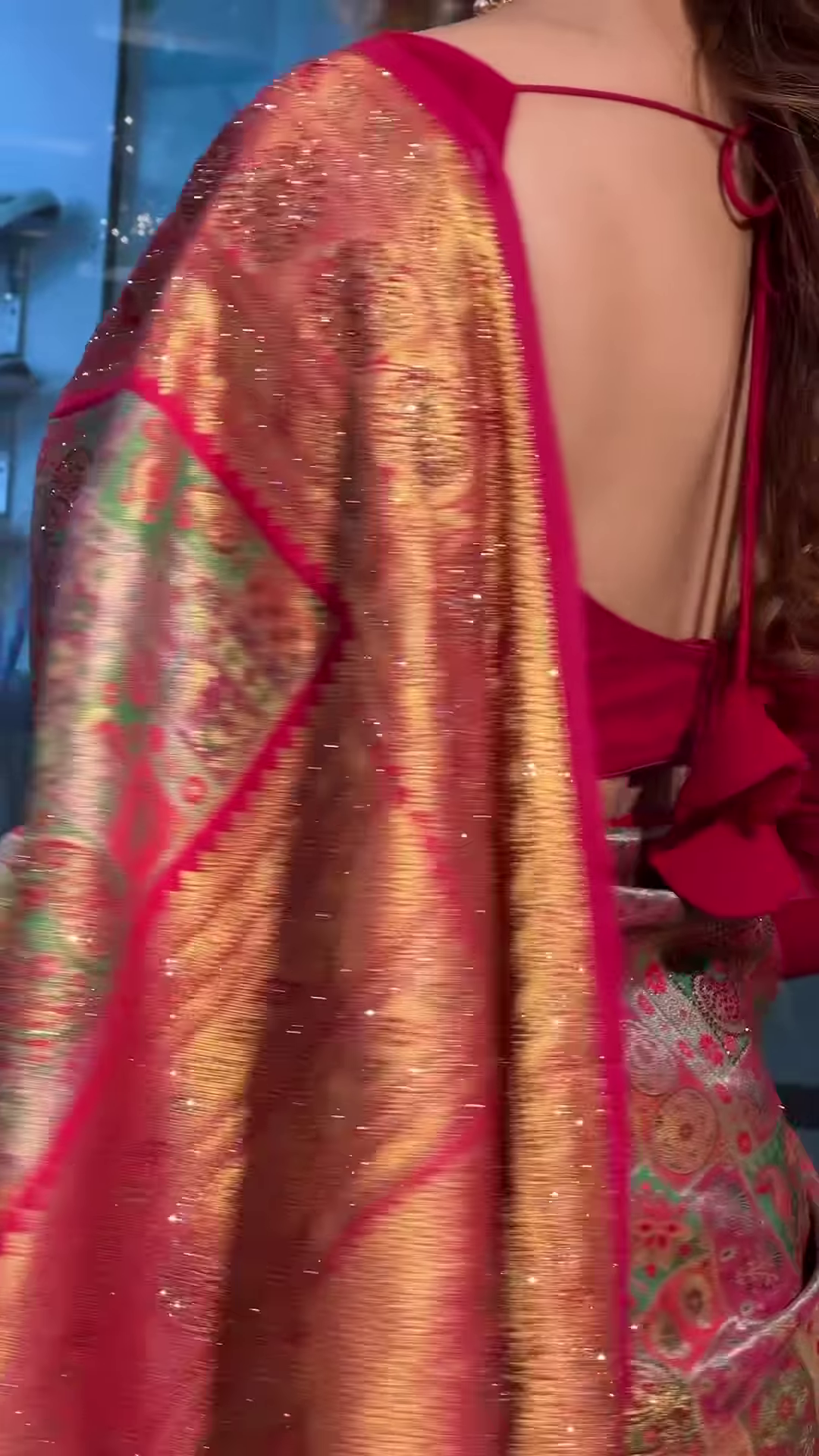 Mustard Color Kanjeevaram Silk Saree with Jacquard Work