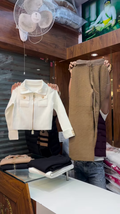 Cozy Chic: Winter Wear Co-Ord Set