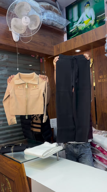 Cozy Chic: Winter Wear Co-Ord Set