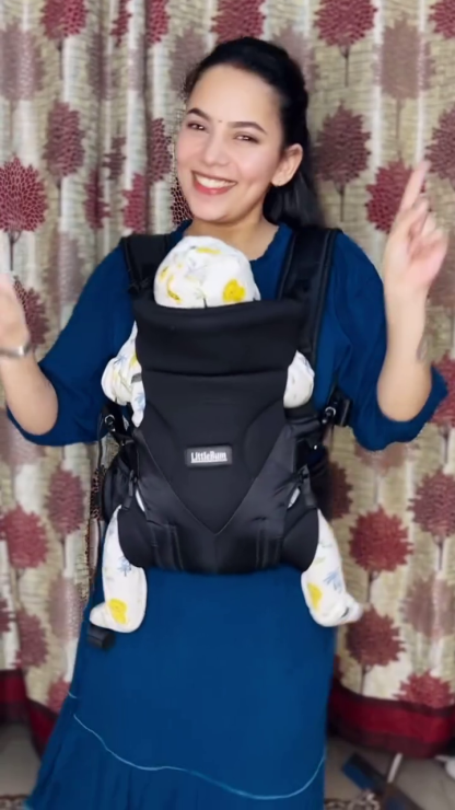 4-in-1 Ergonomic M Position Baby Carrier – Comfort, Safety, and Versatility
