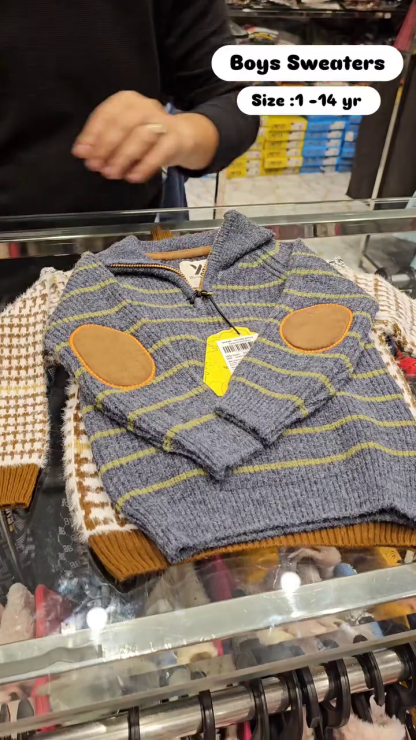 Adorable Multicolor Baby Sweater – Cozy and Stylish