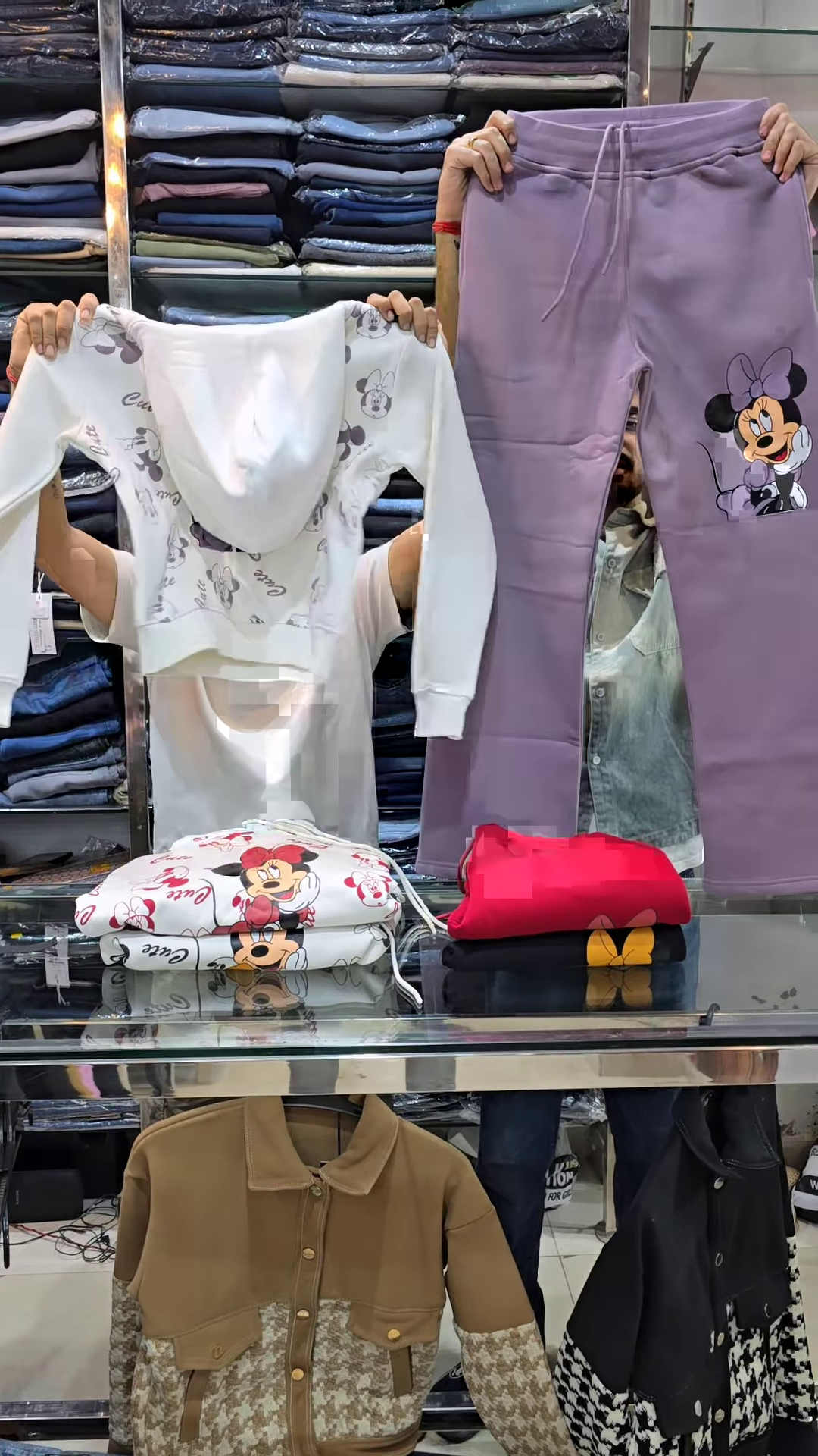 Mickey Mouse Cord Set for Women – Stylish Comfort with a Playful Twist