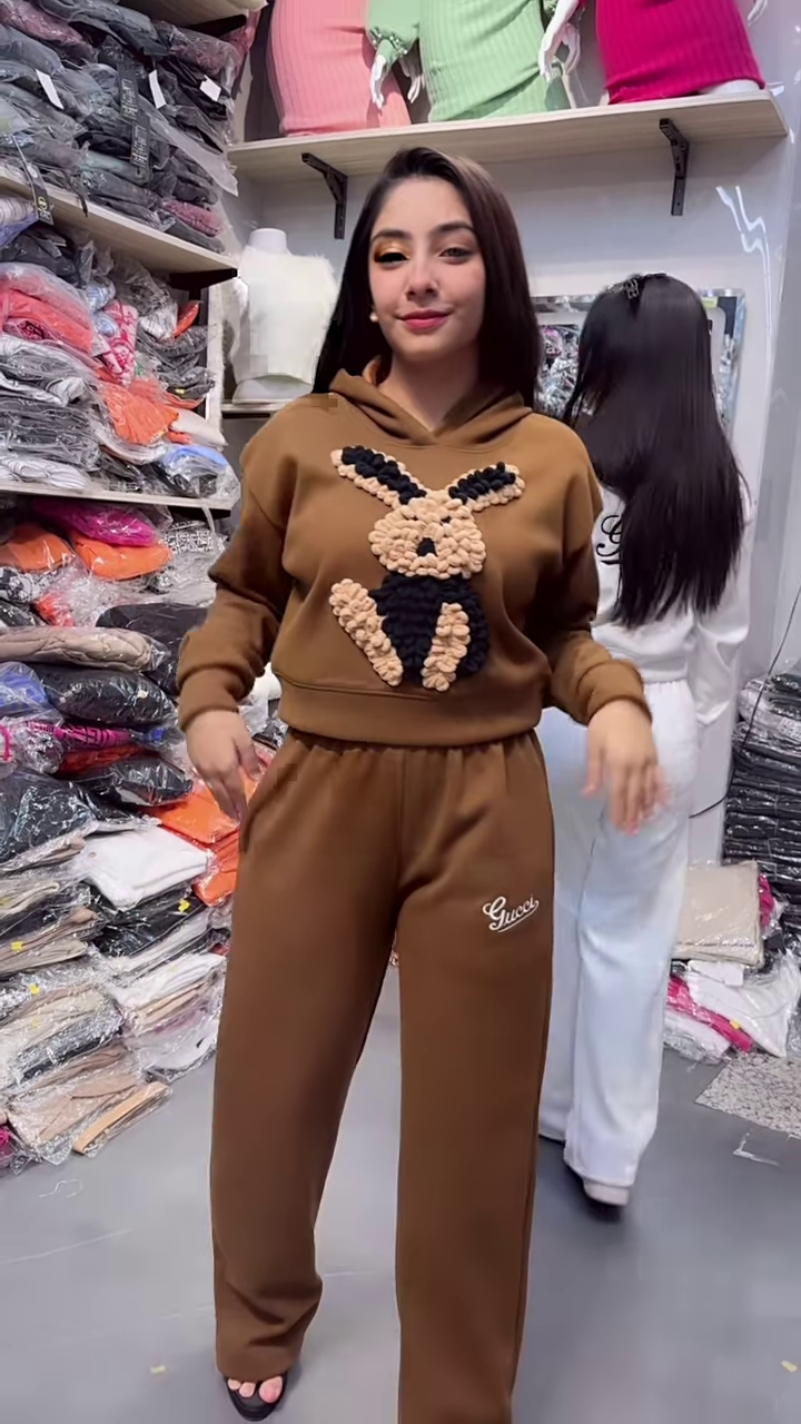 Trendy Printed Hoodie T-Shirt & Jogger Track Pant Clothing Set