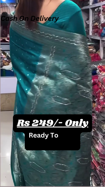 Kanjivaram Bandhani Saree – A Regal Fusion of Tradition and Artistry