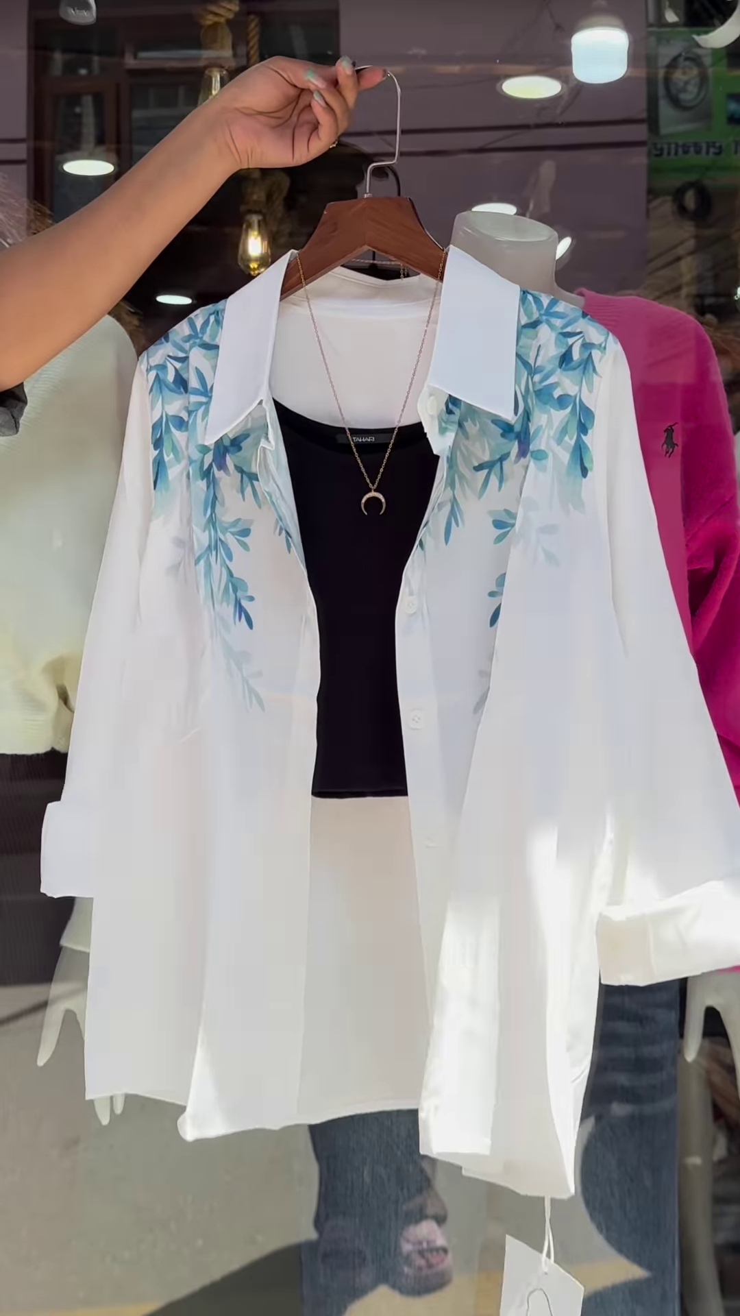 🌿 Elegant Floral Embroidered Shirt – Available in 3 Colors! 🌿