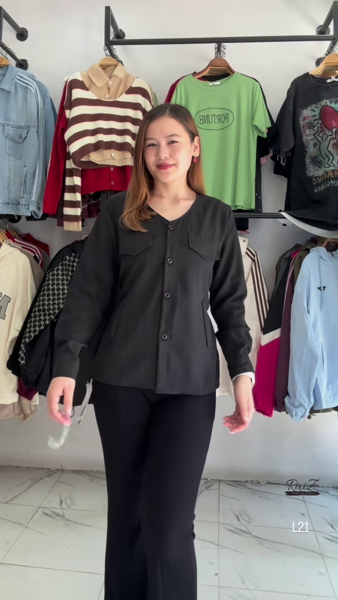🧡 Chic Button-Up Blouse – Available in 5 Colors! 🧡
