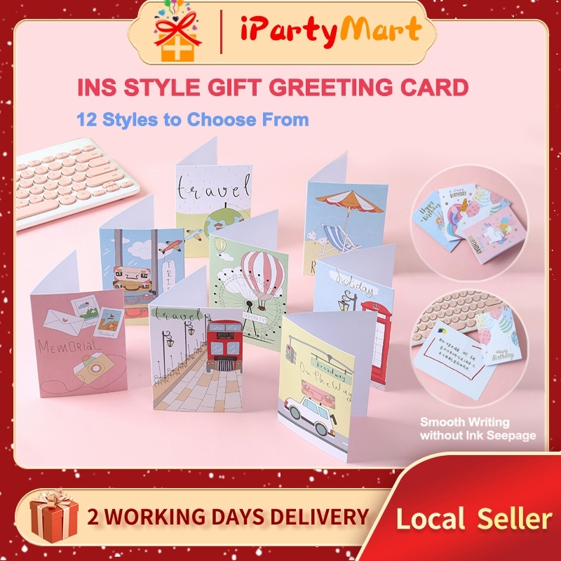 [SG]Gift Greeting Card | for Birthday Festival Mother Wife Girlfriend Valentine Gift Present-HOMA