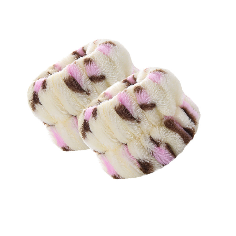 [SG] 1PCS Plush Pure Face Wash Wrist Band Sports Bracelet Band Sweat Absorbing Headband Wristband Waterproof Portable-HOMA