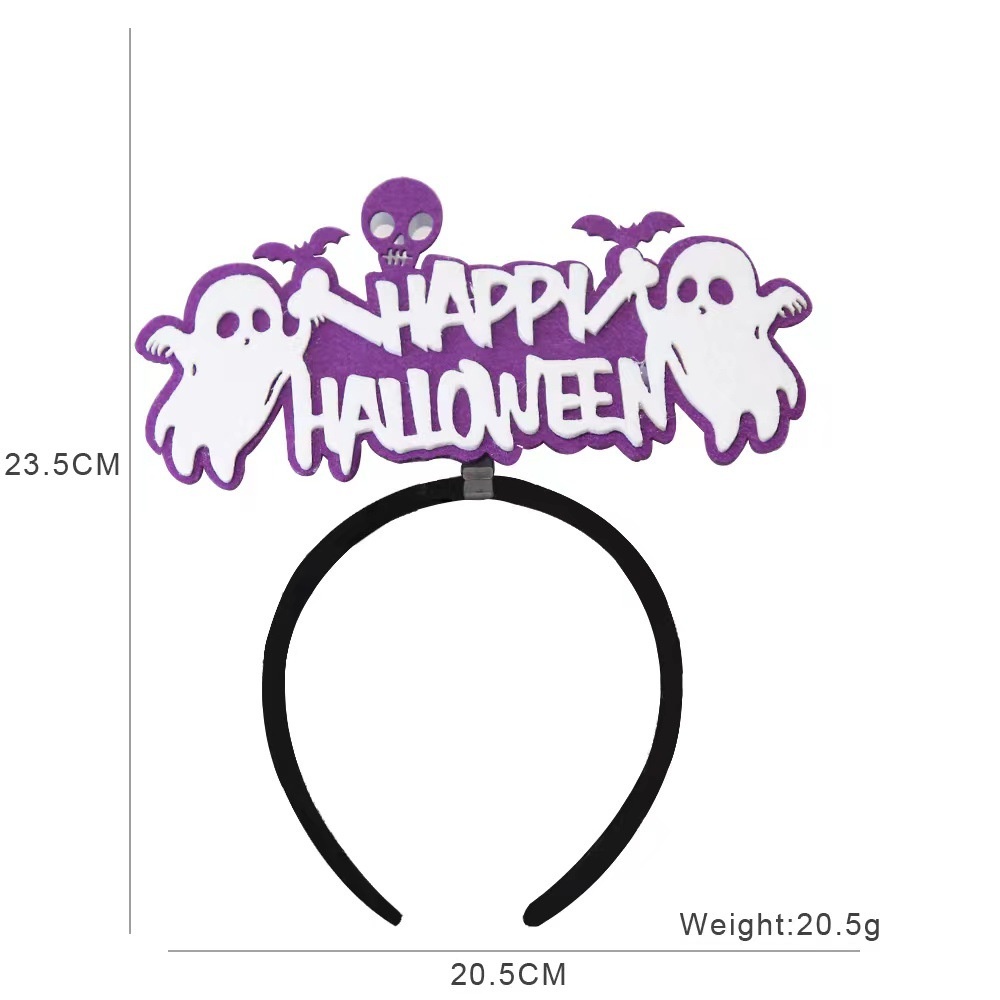 [SG] Halloween Hairband headband Spider Bat Pumpkin Hair Accessories Party Decorations Halloween  4.8  22 ratings 155-HOMA