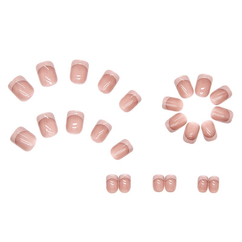 [SG] Sexy Gradient Color Fashionable Sexy Cute Press On/Stick On Nails 24PCS-HOMA