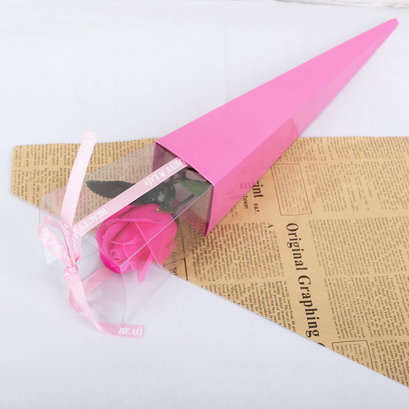 [SG]1PCS Rose Soap Flower Rose Valentine Day 520 Birthday Wedding Proposal ROM Girlfriend