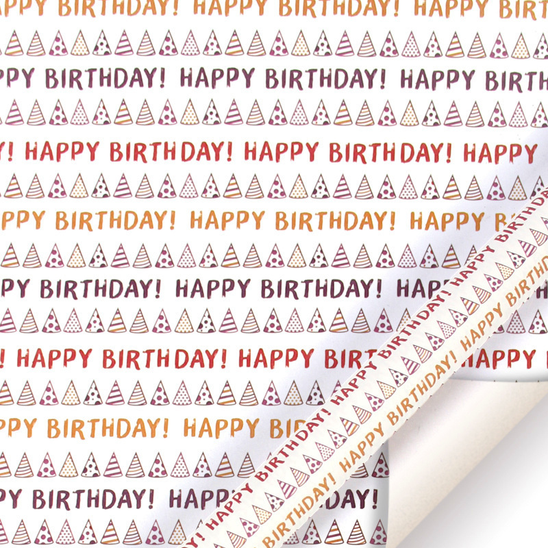 [SG] Heart Star Gift Wrapping Paper Thickened 80g Paper | Birthday Christmas Festival Children Event Anniversary Wedding-HOMA