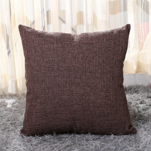 [SG]Multi-Function Sofa Polyester Linen Head Square Cover Ruffles Embroidered Car Pillowslip
