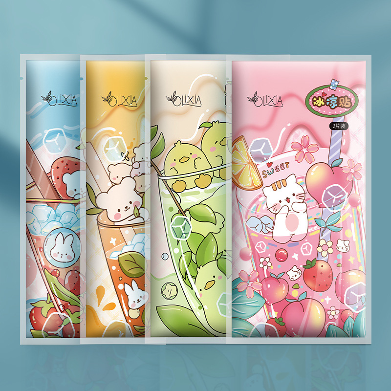 [SG]Cooling Patch Summer Cool Down ice Pack Heat-Relieving Ice Patch Cool Sticker Cooling Patch