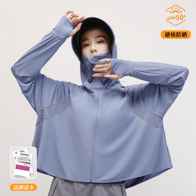 [SG STOCK] Summer Lady Sun Protective Clothing Sunproof Thin Blouse Silky Feeling Anti-UV Coat Breathable Female Clothes-HOMA