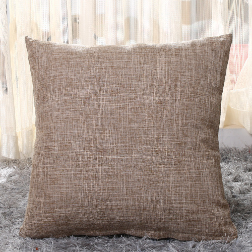 [SG]Multi-Function Sofa Polyester Linen Head Square Cover Ruffles Embroidered Car Pillowslip