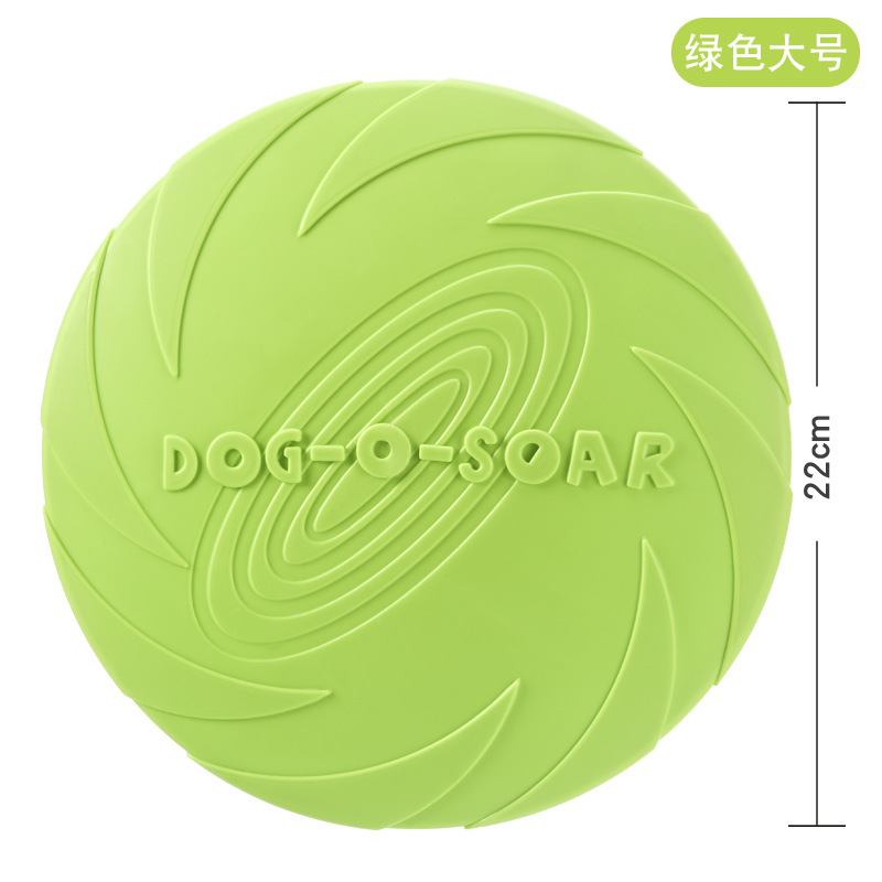 [SG TOYS] 🥏🐕Premium Quality Dog Frisbee Pets Flying Disc DOG-O-SOAR Bite Resistant Floatable Pets Training Tool