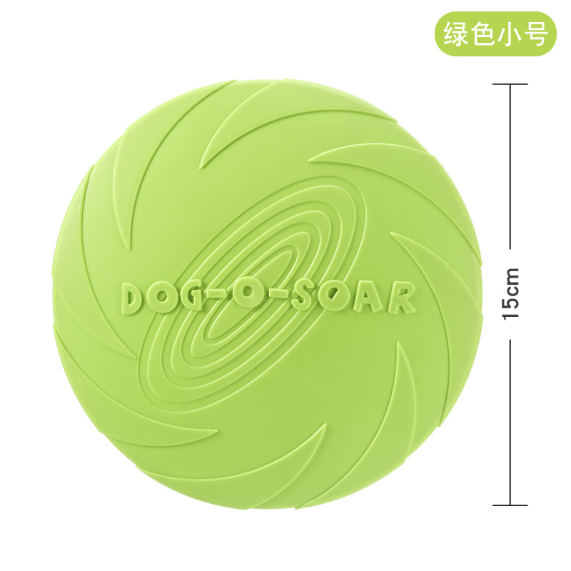[SG TOYS] 🥏🐕Premium Quality Dog Frisbee Pets Flying Disc DOG-O-SOAR Bite Resistant Floatable Pets Training Tool