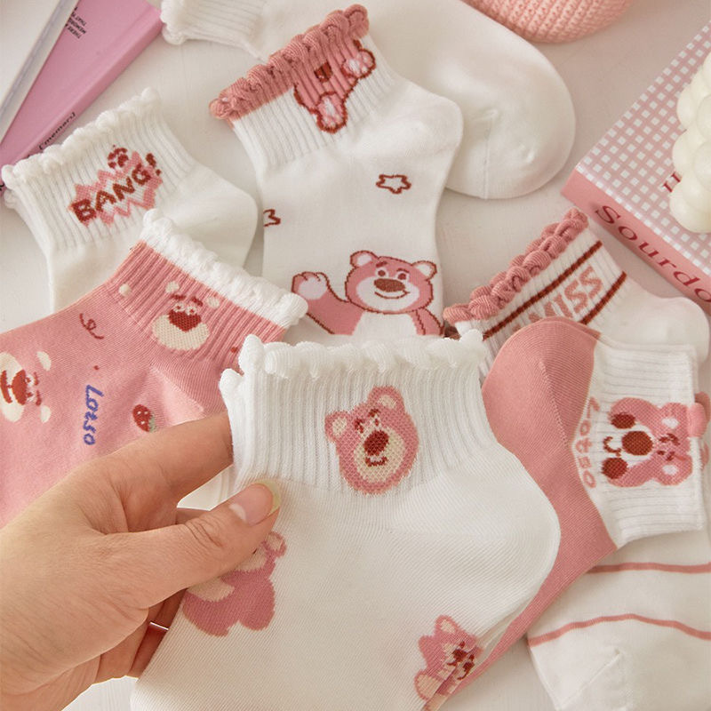 [SG] Low Cut Ins Ankle Boat Socks Mother's Day Cute Korean Japan Breathable Polyester Cotton Single