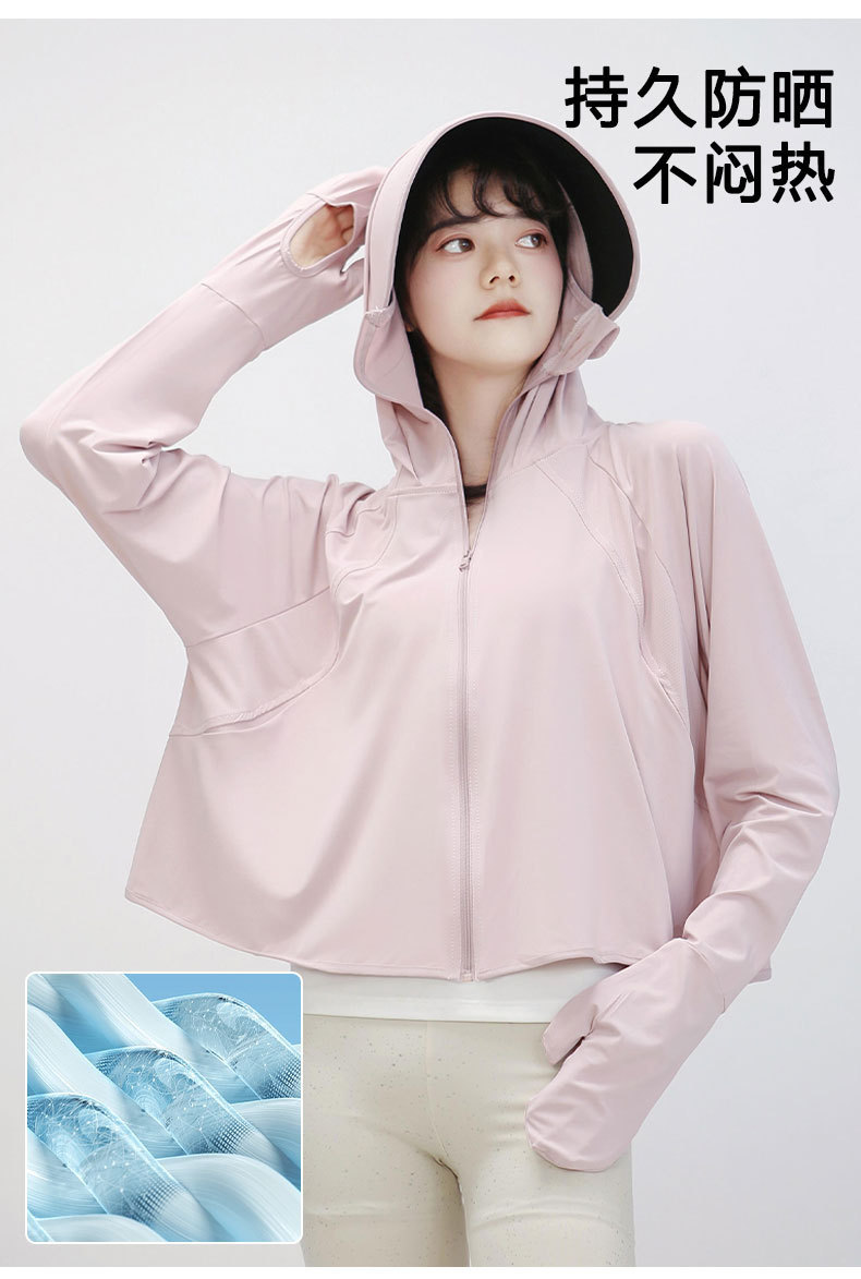 [SG STOCK] Summer Lady Sun Protective Clothing Sunproof Thin Blouse Silky Feeling Anti-UV Coat Breathable Female Clothes-HOMA
